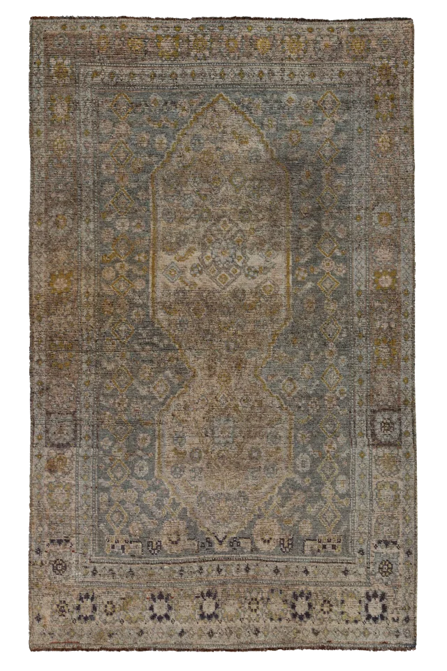 Antique Persian Bijar Transitional Rug 91464