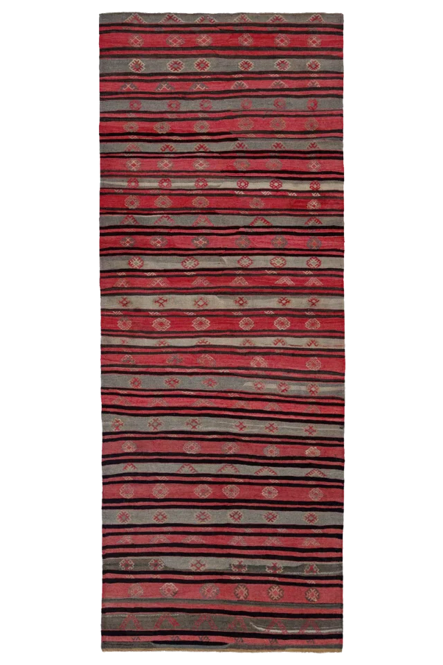 Antique Persian Transitional Rug 91465