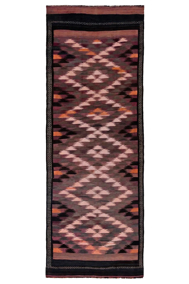 Antique Persian Transitional Rug 91471