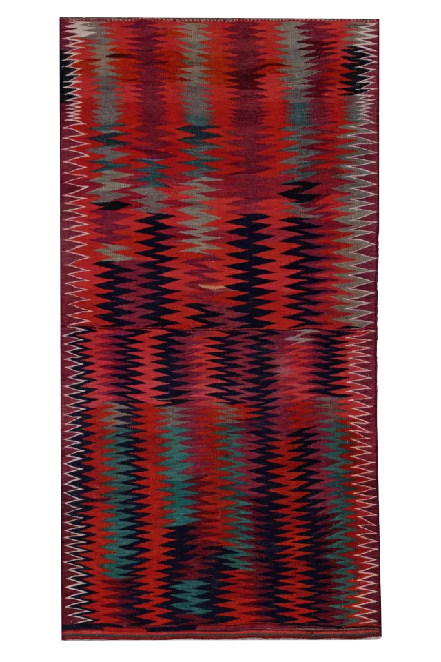 Antique Persian Transitional Rug 91474