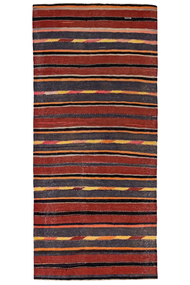 Antique Persian Transitional Rug 91477