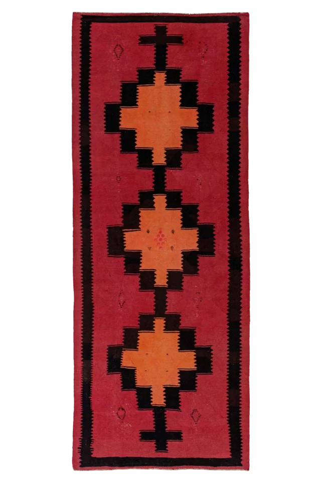 Antique Persian Transitional Rug 91490