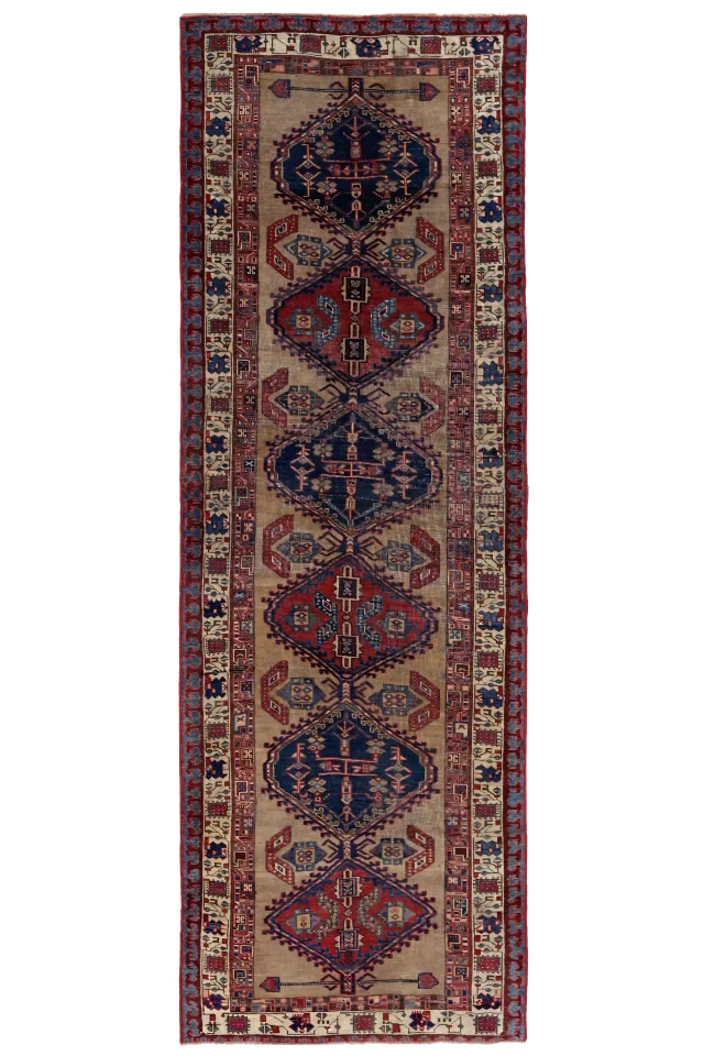 Antique Persian Sarab Traditional Rug 91495