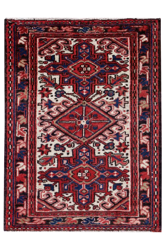 Antique Persian Heriz Traditional Rug 91501