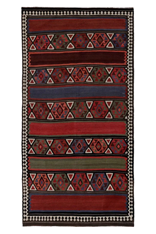 Antique Persian Traditional Rug 91521