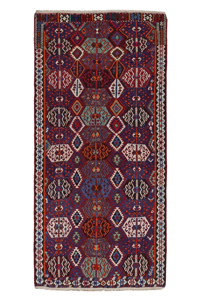 Antique Persian Transitional Rug 91526