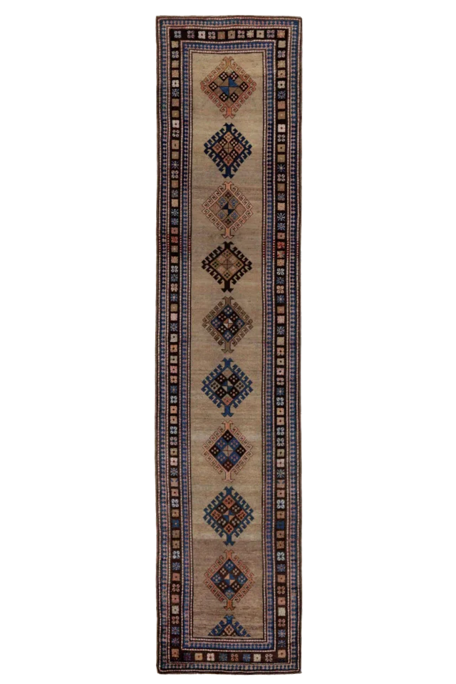 Antique Persian Sarab Traditional Rug 91534