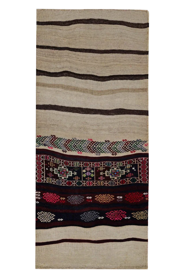 Antique Persian Transitional Rug 91542