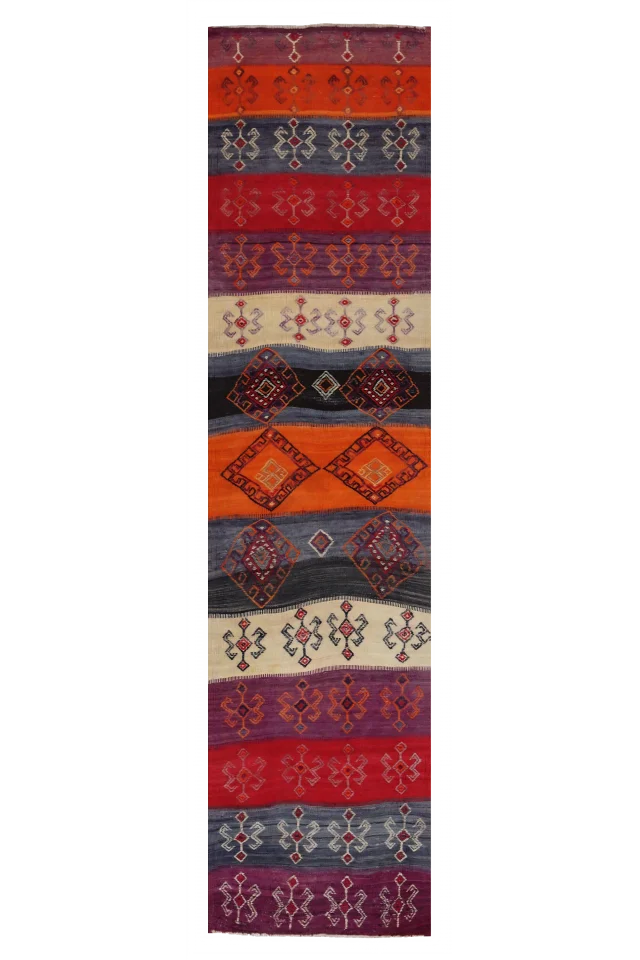 Antique Persian Transitional Rug 91543