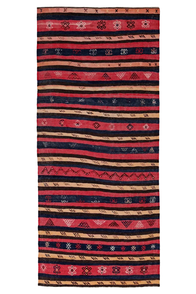 Antique Persian Transitional Rug 91551