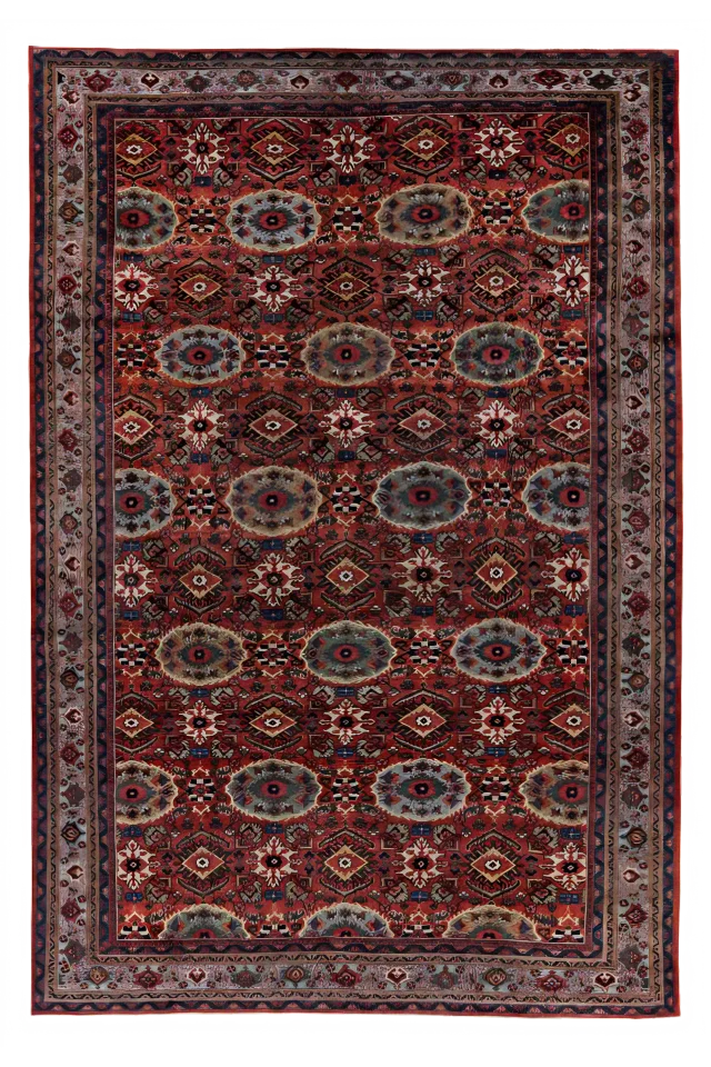 Antique Persian Sultanabad Traditional Rug 91574