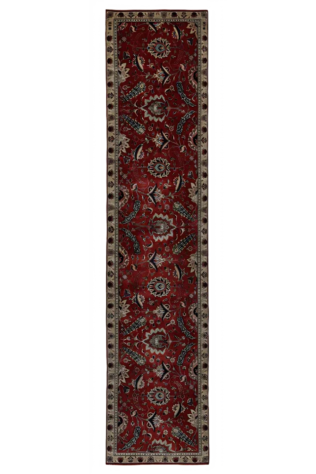 Antique Persian Tabriz Traditional Rug 91579