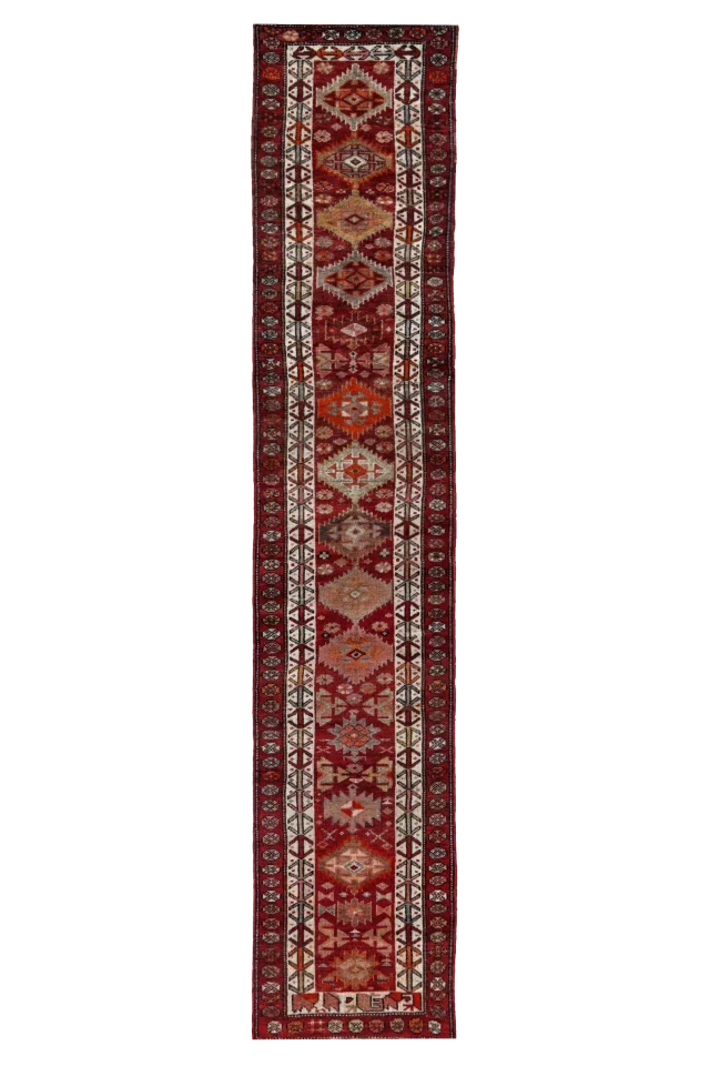 Antique Persian Azarbaijan Traditional Rug 91582