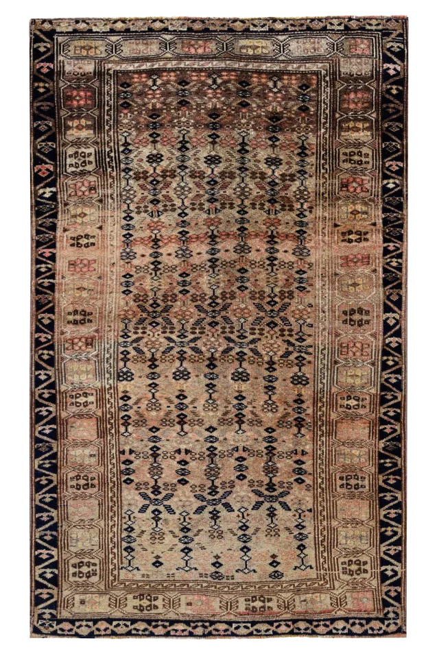 Antique Persian Azarbaijan Transitional Rug 91583