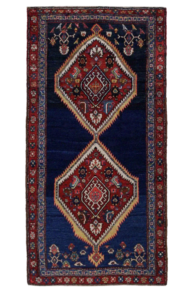 Antique Persian Azarbaijan Traditional Rug 91597