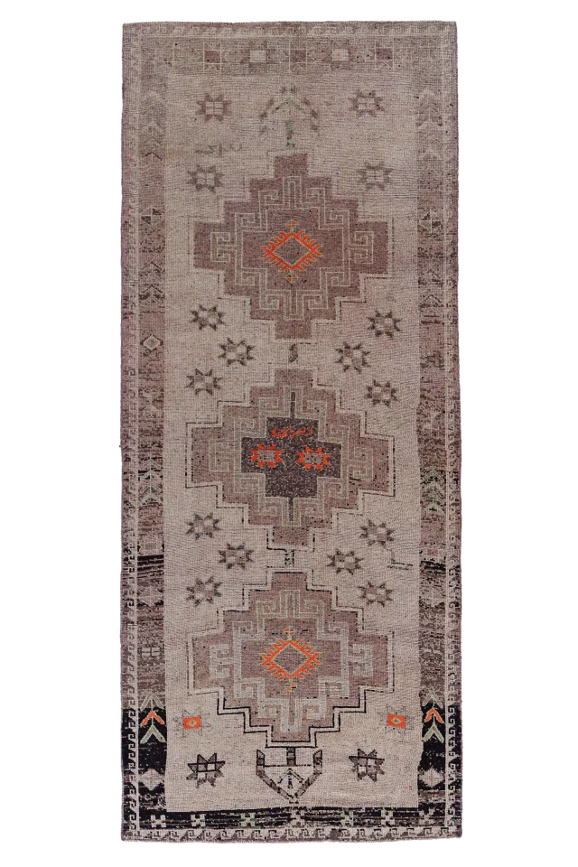 Antique Persian Azarbaijan Transitional Rug 91602