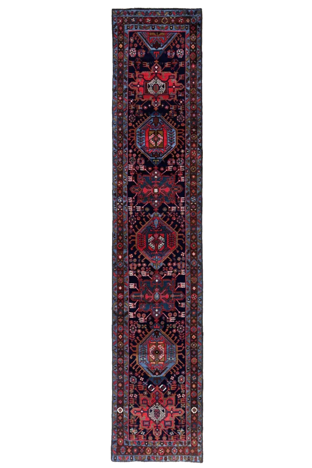Antique Persian Heriz Traditional Rug 91603