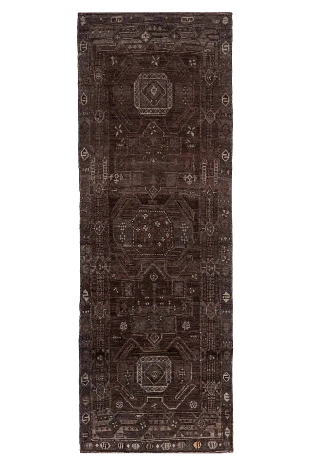 Antique Persian Bijar Traditional Rug 91609