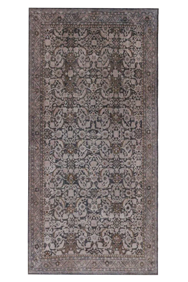 Antique Persian Sultanabad Transitional Rug 91611