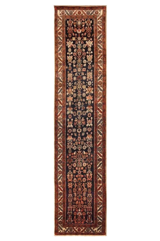 Antique Persian Azarbaijan Traditional Rug 91625