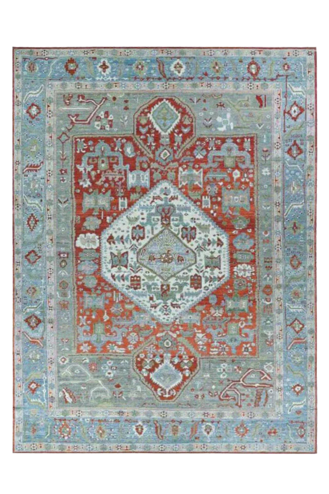 Turkey Oushak Tribal Rug 91730