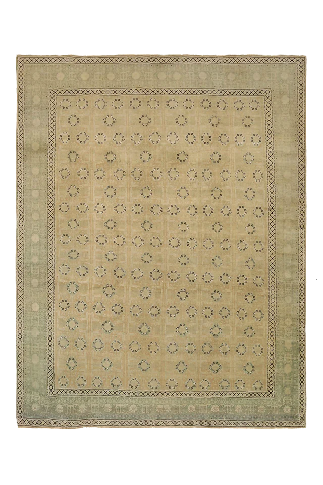 Antique Persian Tabriz Transitional Rug 91754
