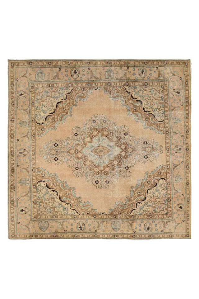 Antique Persian Tabriz Traditional Rug 91760