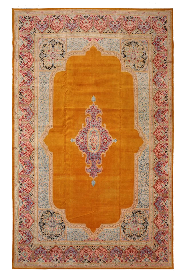 Antique Persian Kerman Traditional Rug 91765