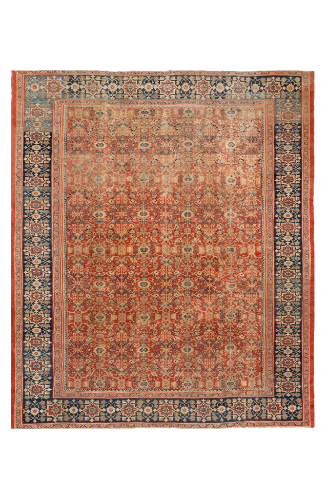 Antique Persian Sultanabad Traditional Rug 91789