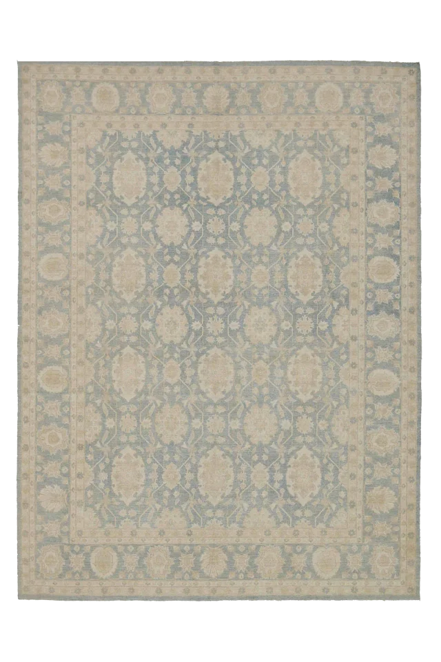 Afghanistan Tabriz Tribal Rug 91923