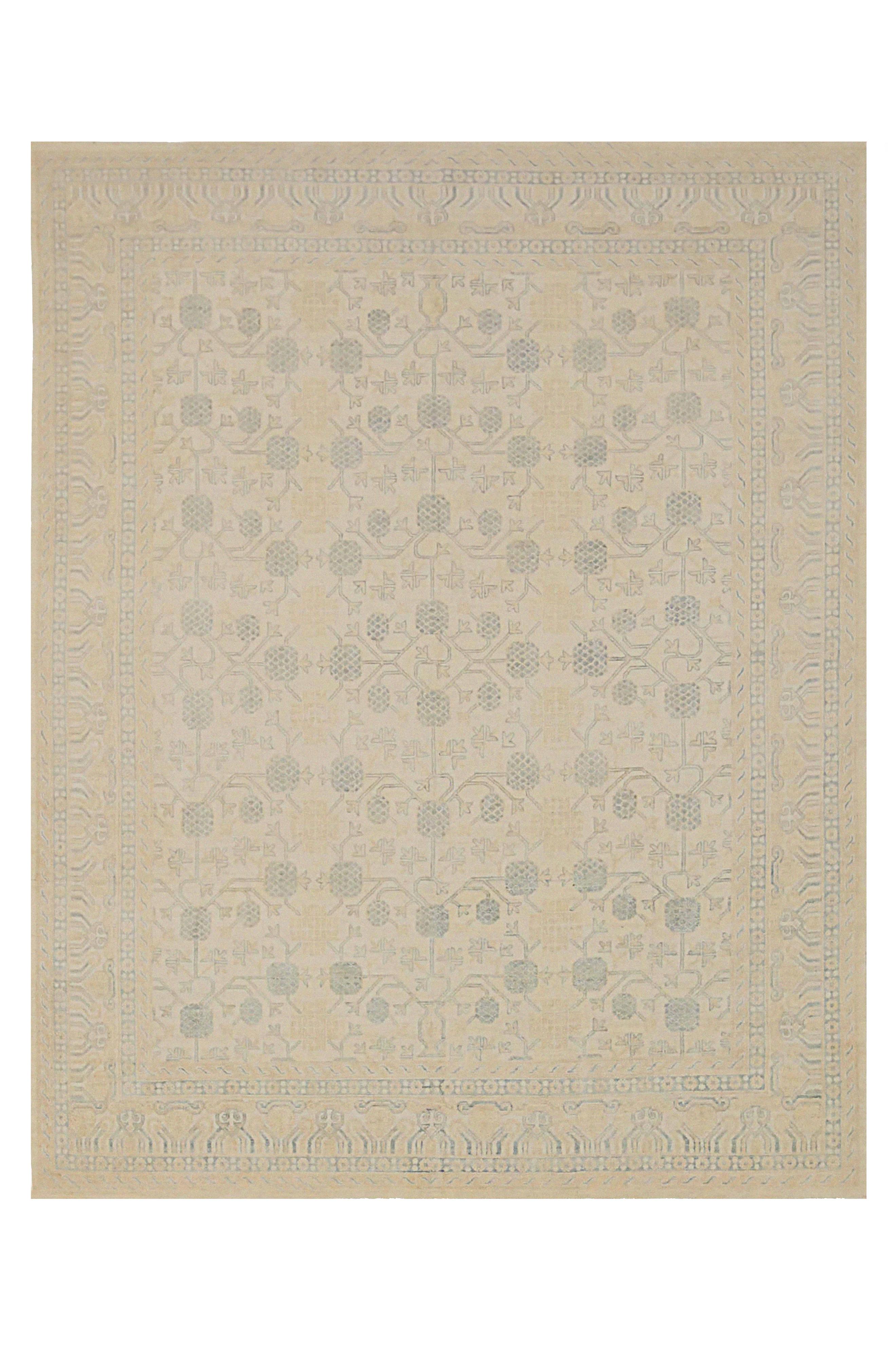 Afghanistan Tabriz Tribal Rug 91924