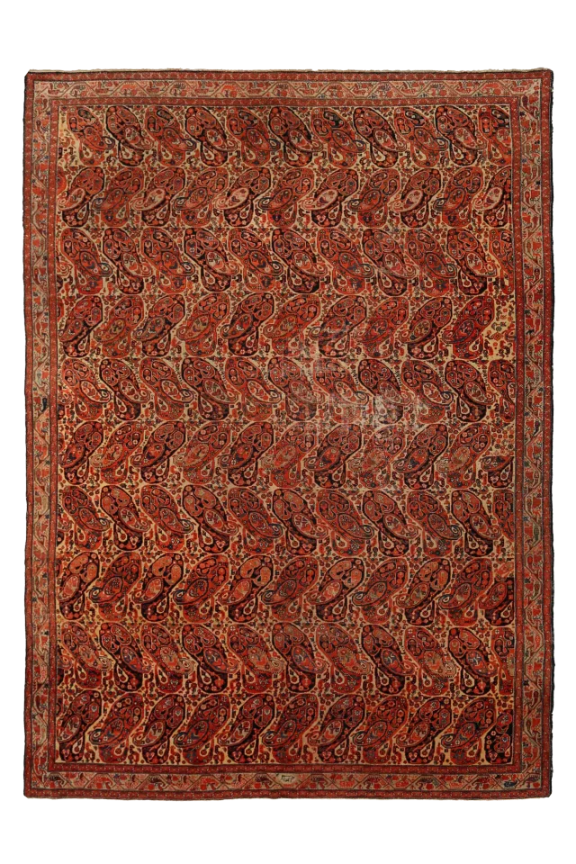 Antique Persian Malayer Traditional Rug 91963