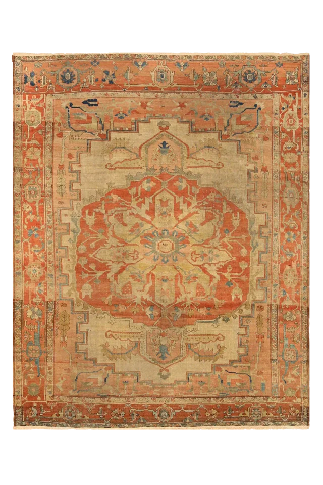 Antique Persian Traditional Rug 91965