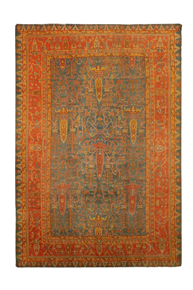 Antique Turkey Oushak Tribal Rug 91968