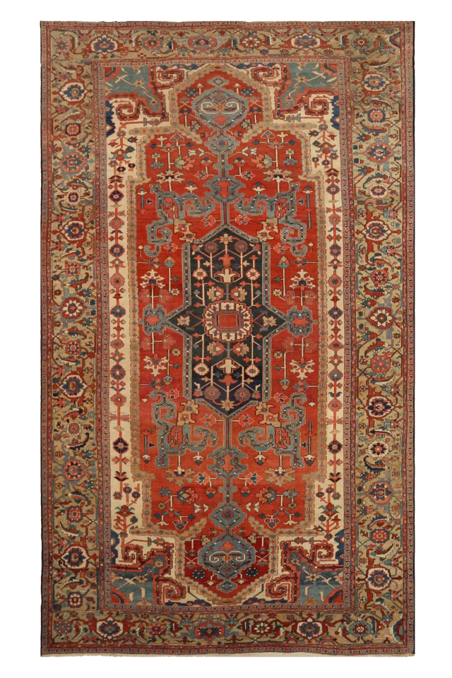Antique Persian Traditional Rug 91970