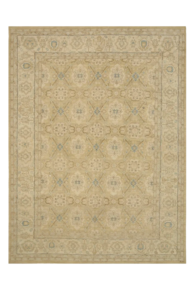 Afghanistan Tabriz Tribal Rug 92082
