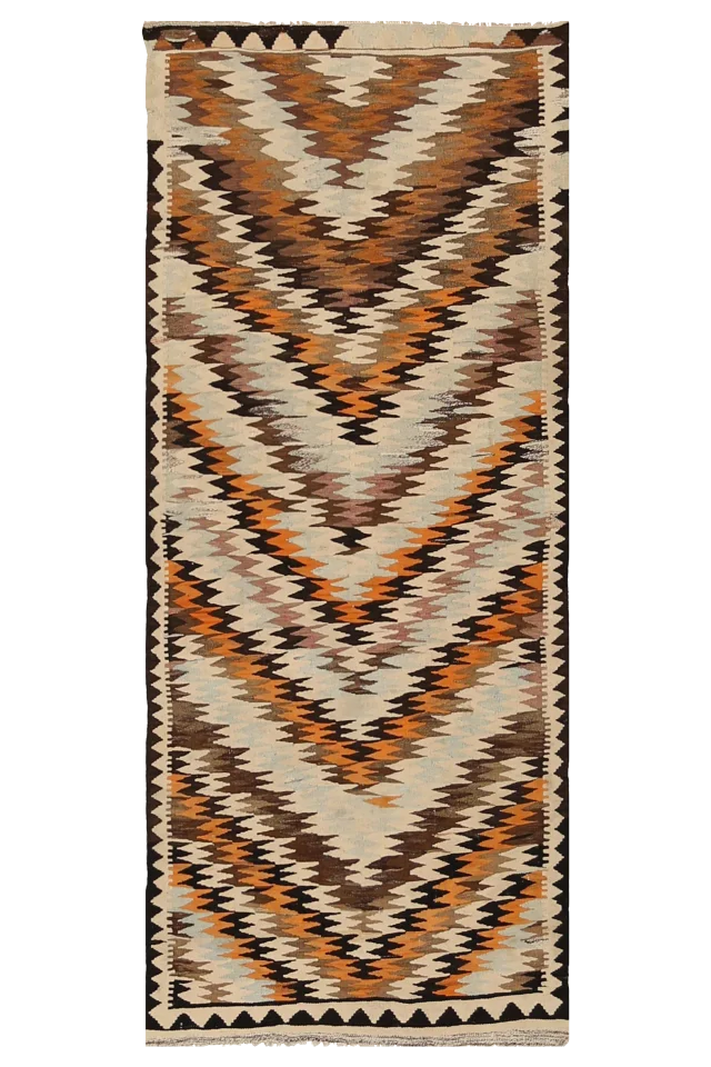 Antique Persian Transitional Rug 92127