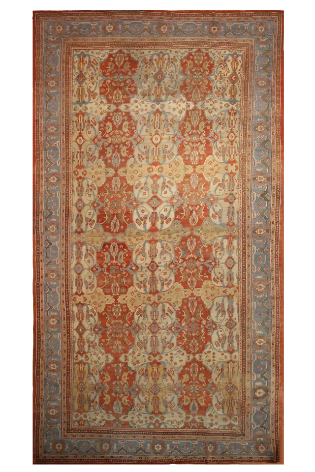 Antique Persian Sultanabad Traditional Rug 92138