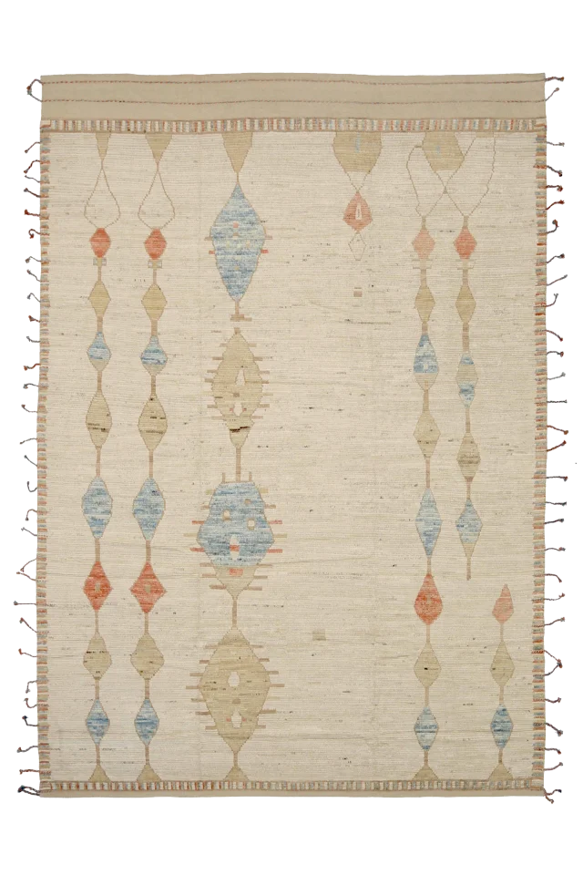 Afghanistan Moroccan Tribal Rug 92246