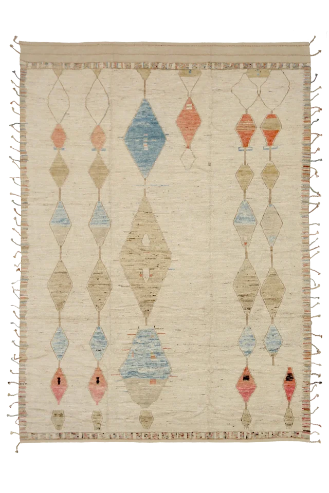 Afghanistan Moroccan Tribal Rug 92247