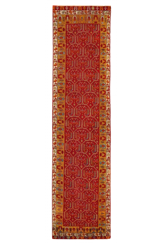 Antique Turkey Oushak Tribal Rug 92351