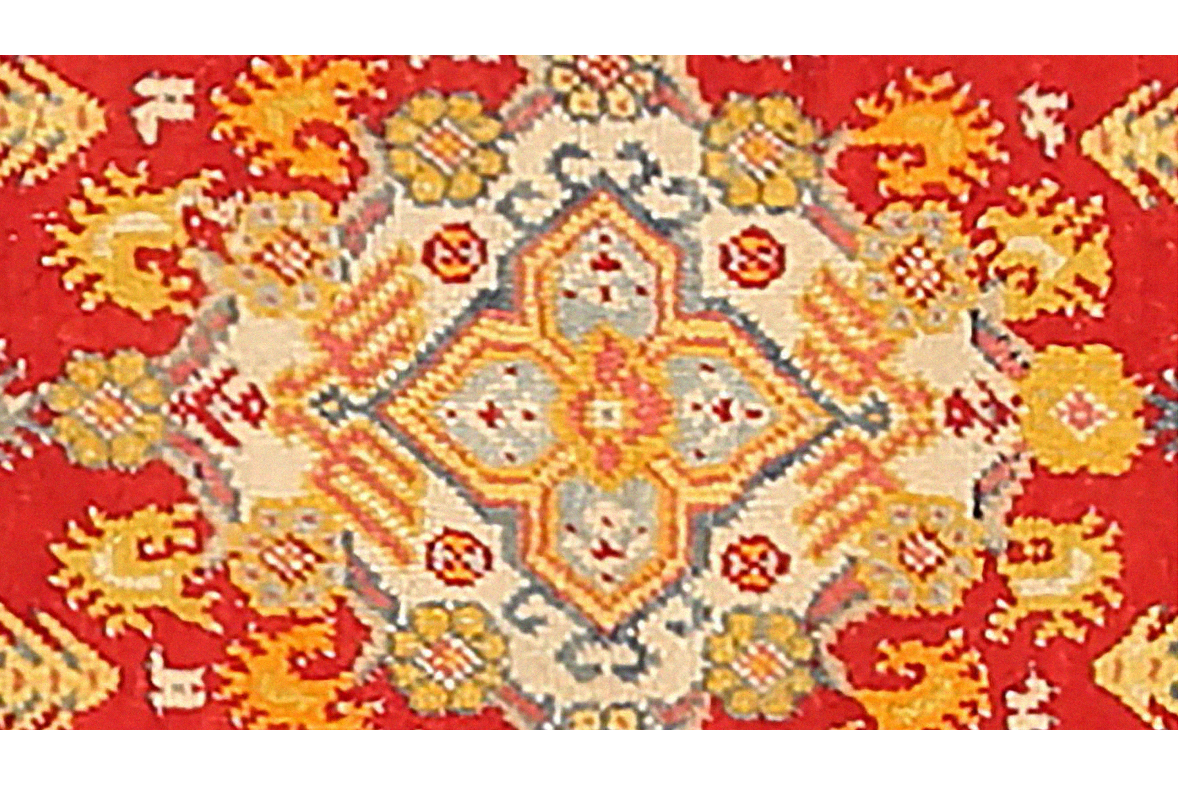 Thumbnail 4 for Vintage Turkey Oushak Tribal Rug 92396