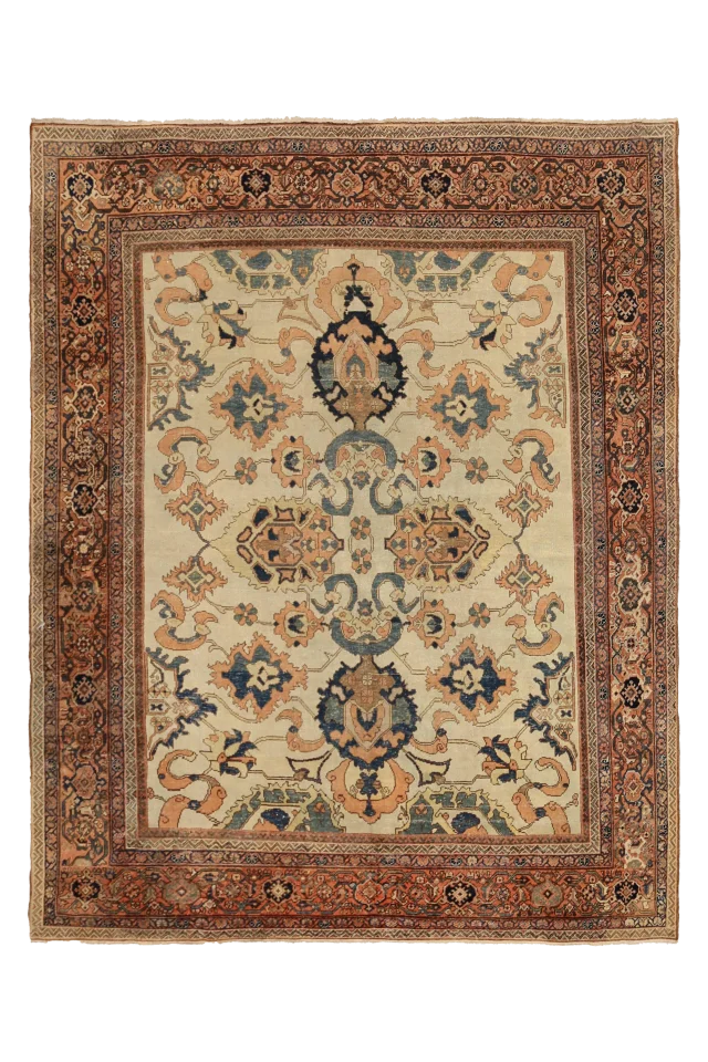 Persian Sultanabad Traditional Rug 92425