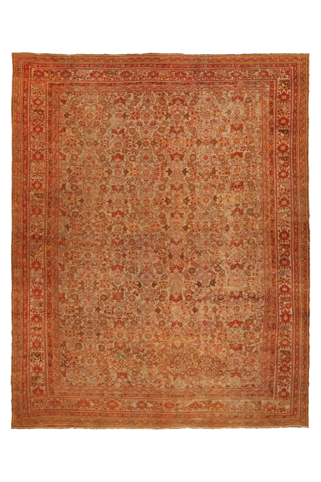 Antique Turkey Oushak Tribal Rug 92430