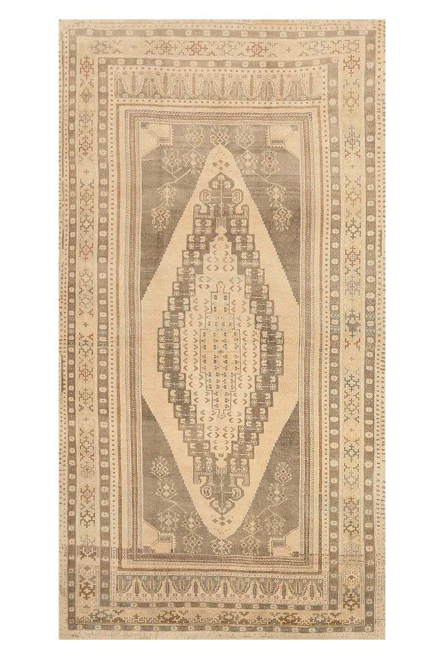 Antique Turkey Traditional Rug 92495