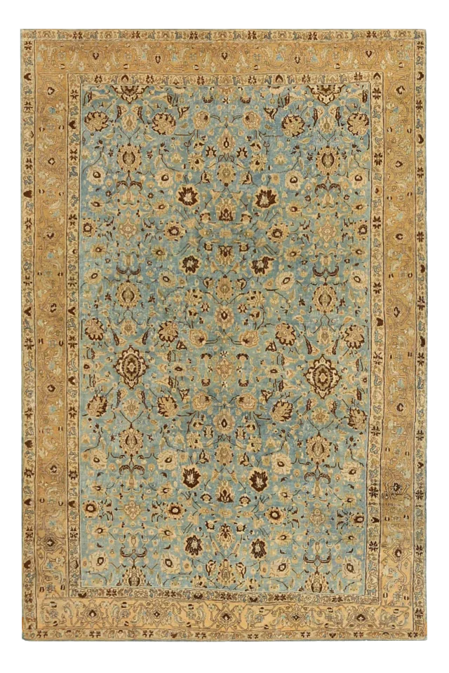Antique Persian Tabriz Traditional Rug 92547