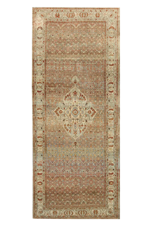 Antique Persian Malayer Traditional Rug 92550