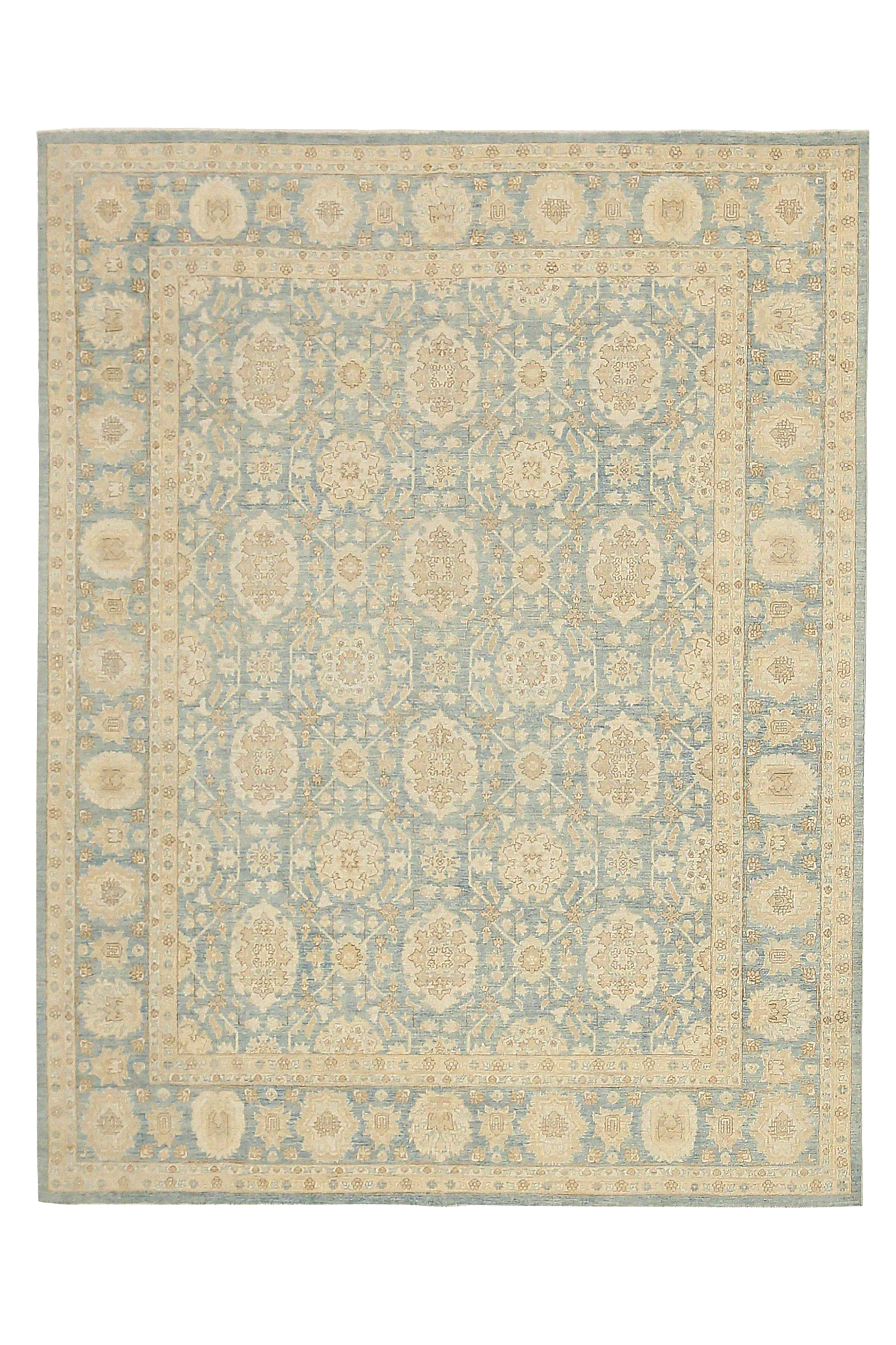 Afghanistan Tabriz Tribal Rug 92556