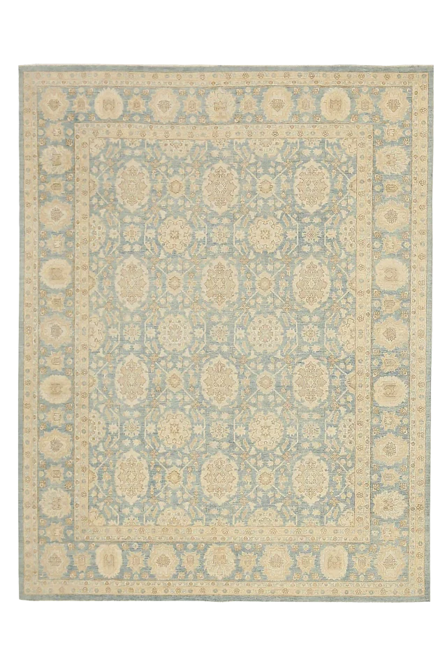 Afghanistan Tabriz Tribal Rug 92556