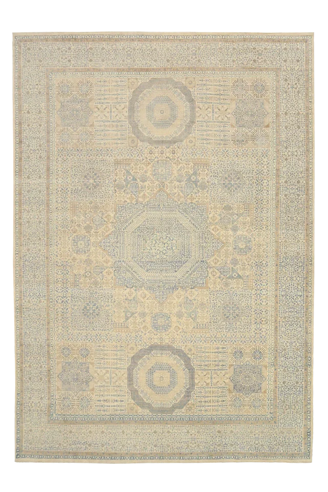 Afghanistan Tabriz Tribal Rug 92558